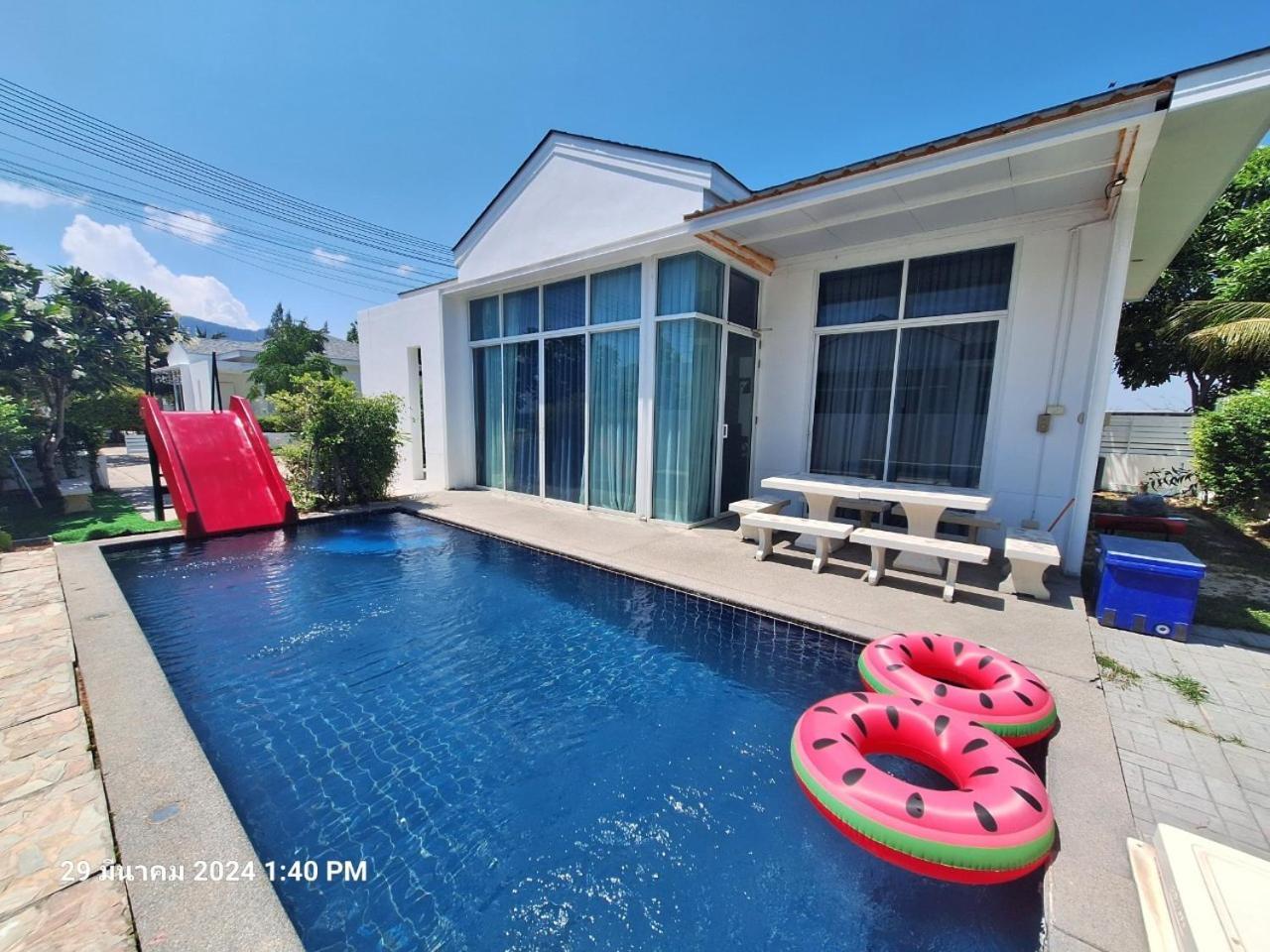 Beachtown Cha-Am Private Poolvilla From Beach 2Km Exterior photo