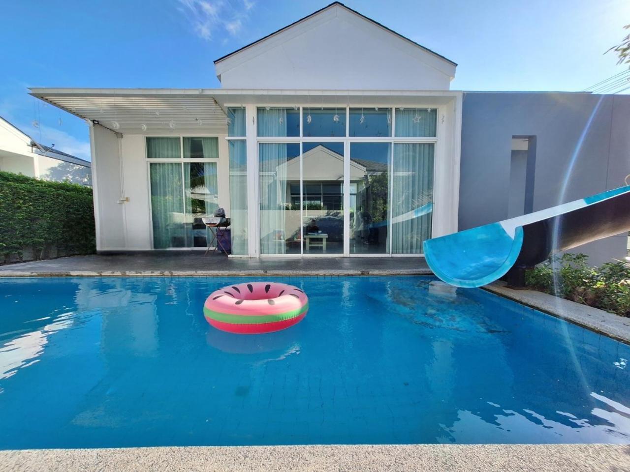 Beachtown Cha-Am Private Poolvilla From Beach 2Km Exterior photo